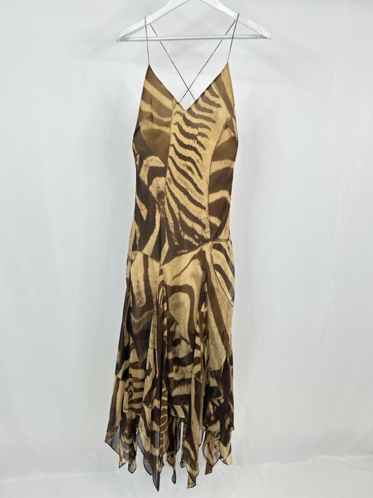RALPH LAUREN Size 8 Brown Women's Dress