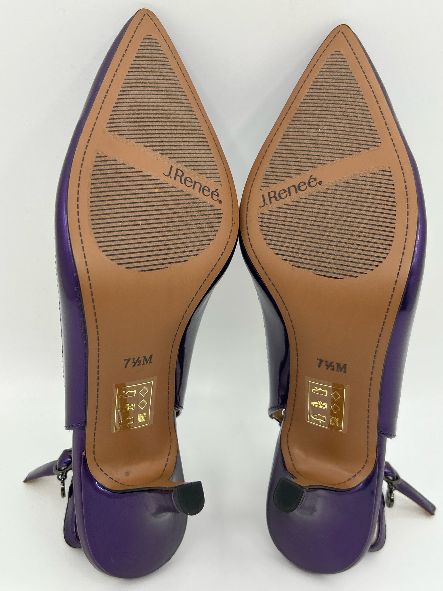 J. RENEE Size 7.5M Purple Women Pumps NIB