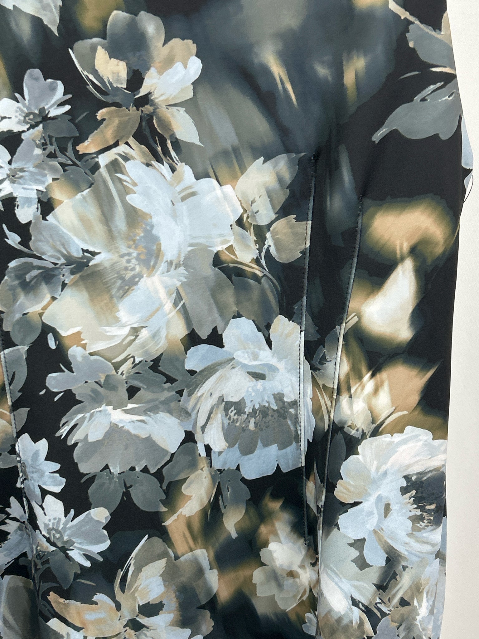 CALVIN KLEIN Size 12 black and grey Women Dress