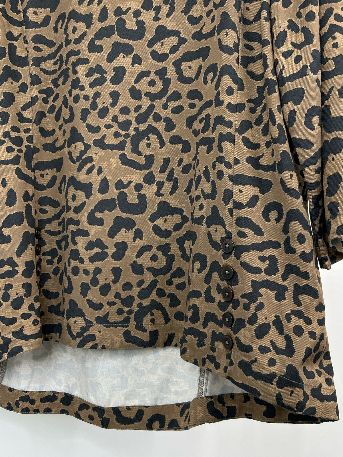 SOFT SURROUNDINGS Size L BROWN & BLACK Women Tunic