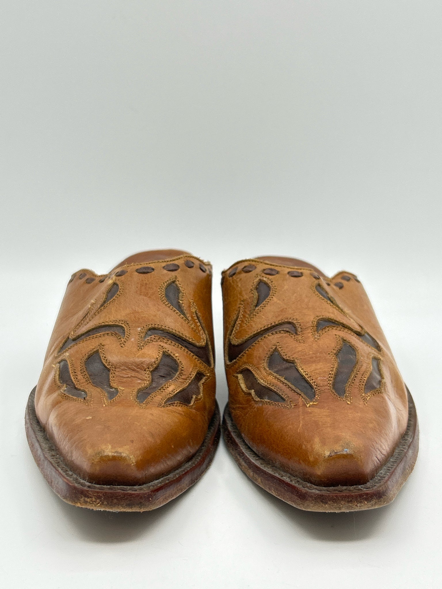 CORRAL Size 9M Tan Women Booties