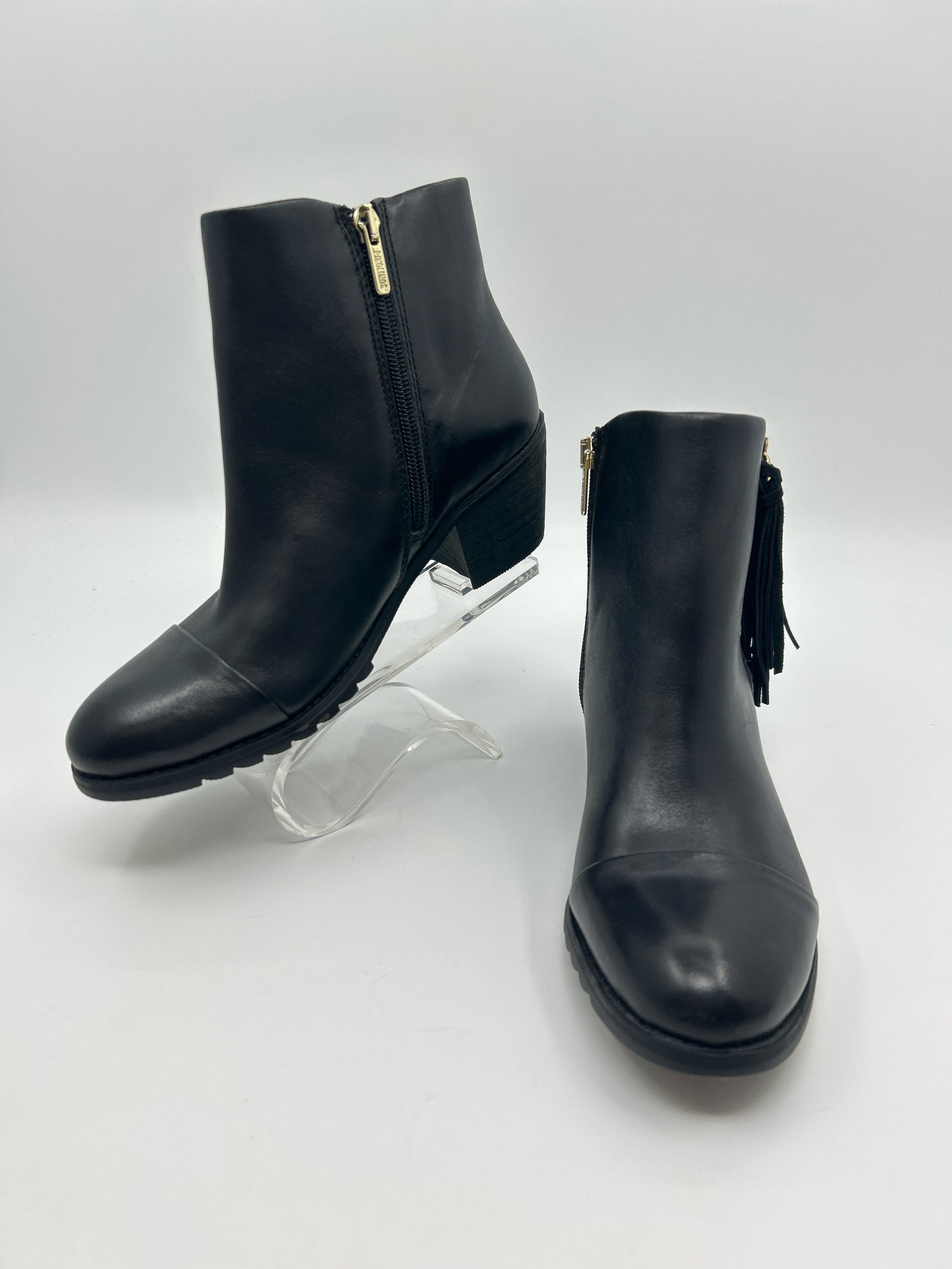 PIKOLINOS Size 37/6-6.5 Black Women Booties