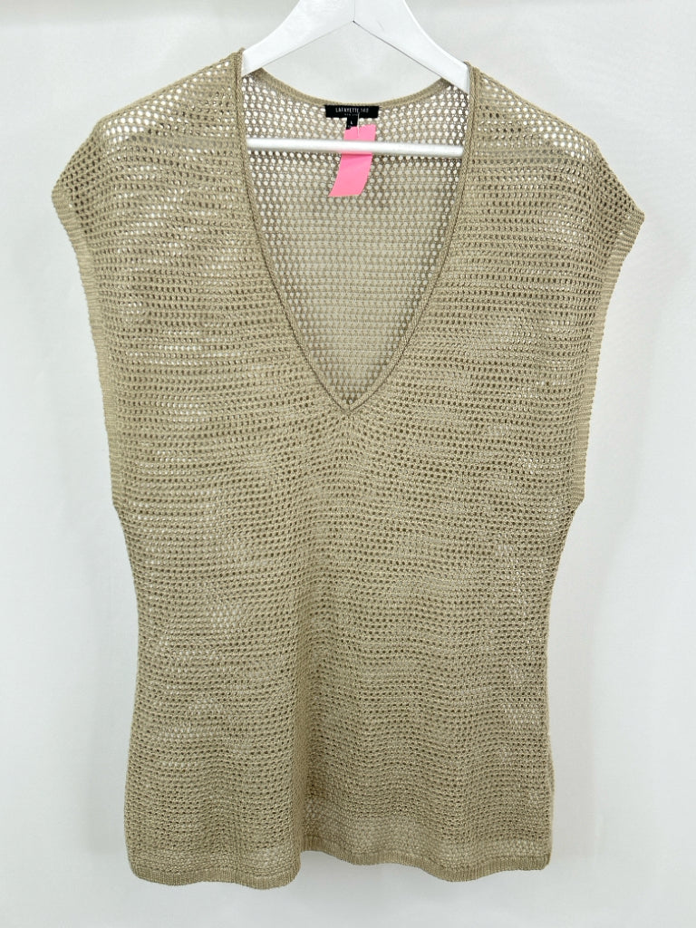 LAFAYETTE 148 Women Size L Tan Sweater