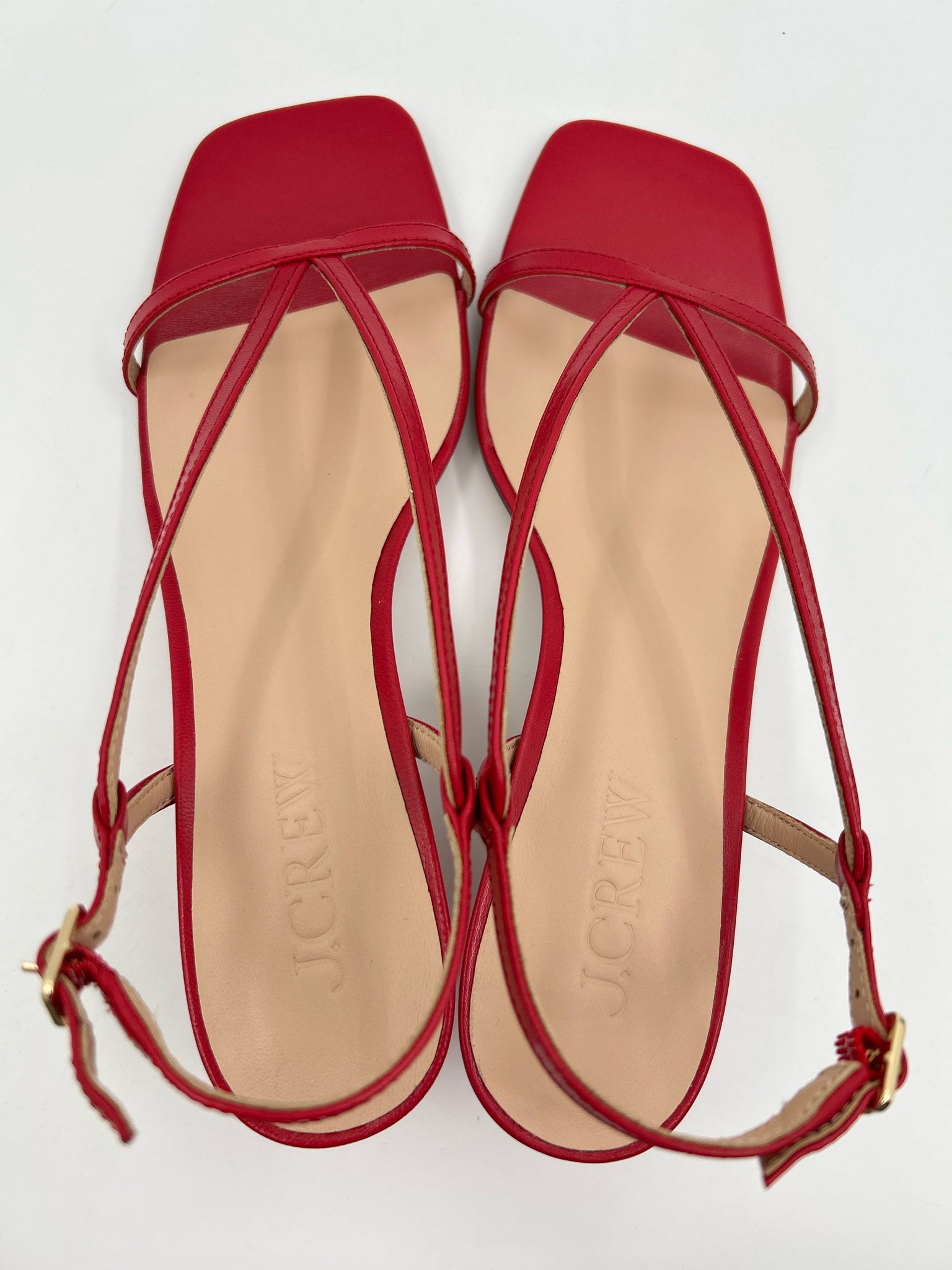 J CREW Size 9 Red Women Sandal