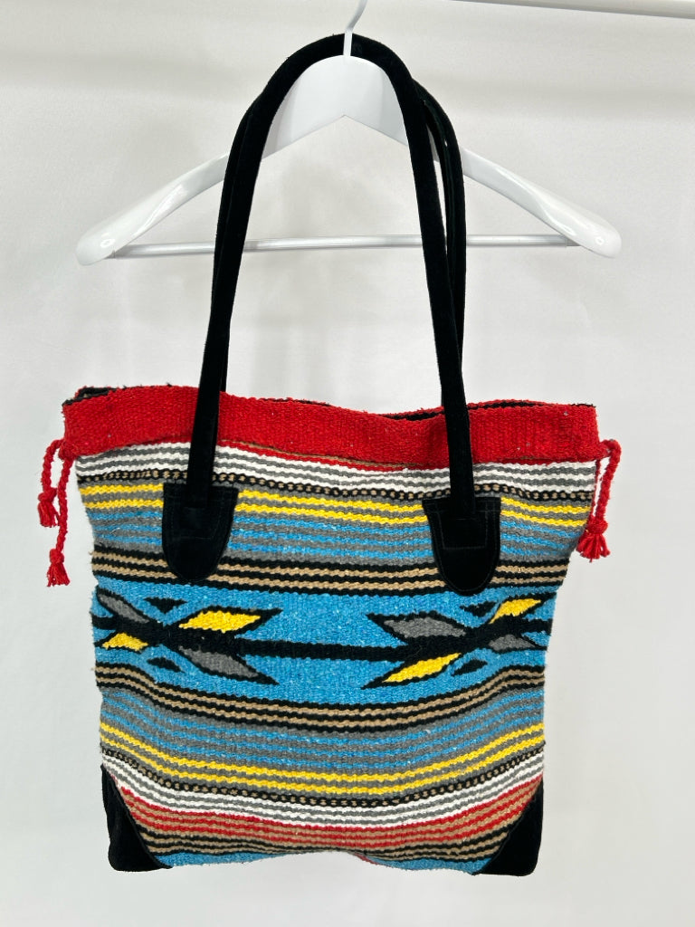 EL PASO SADDLE BLANKET CO Multi-Color Tote