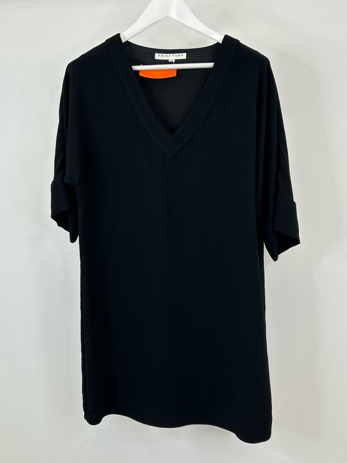 TRINA TURK Size M Black Women Dress