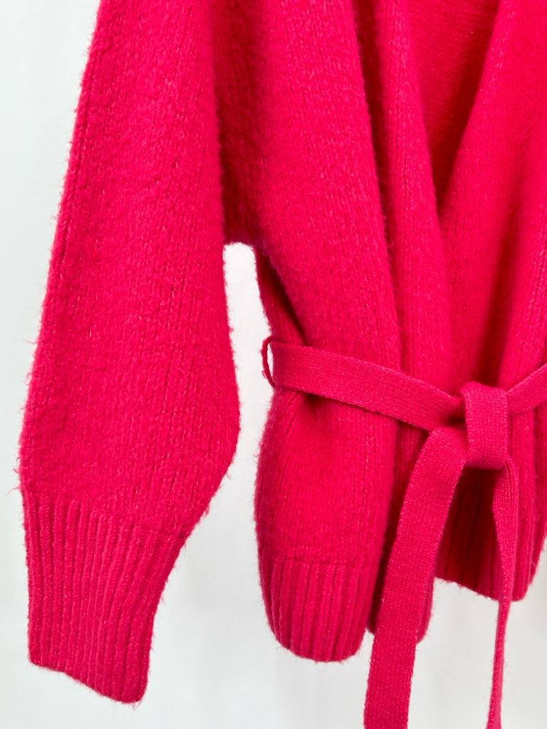 1. STATE Women Size M Hot Pink Cardigan NWT