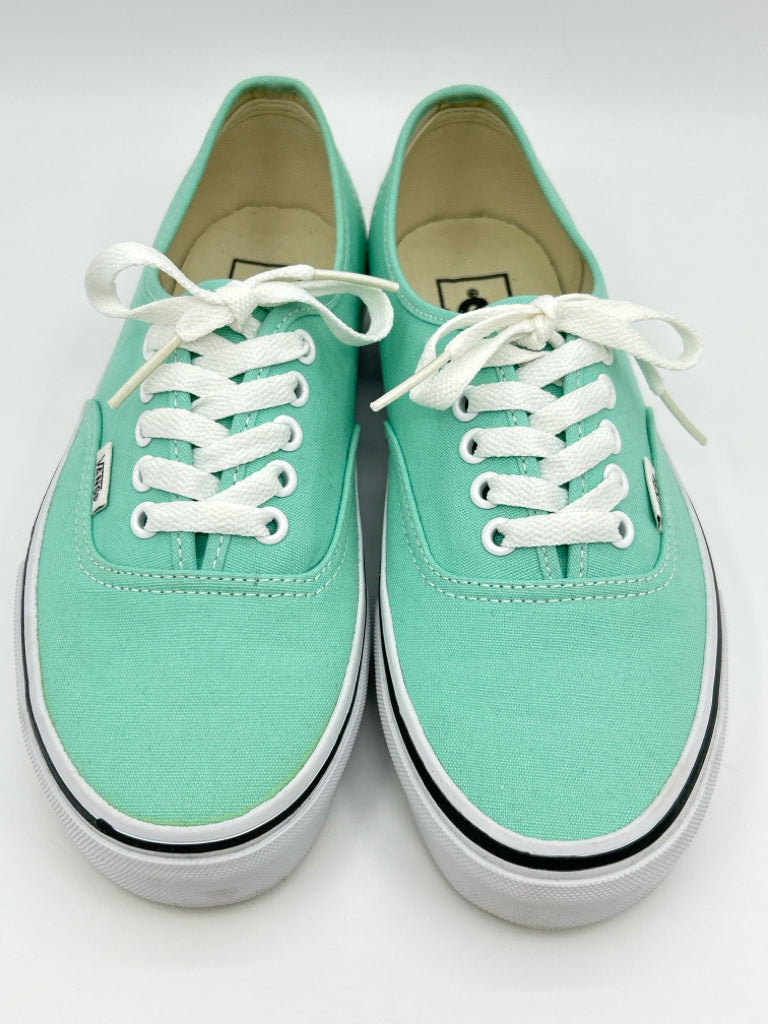 VANS Size 8 Mint Green Women's Sneakers