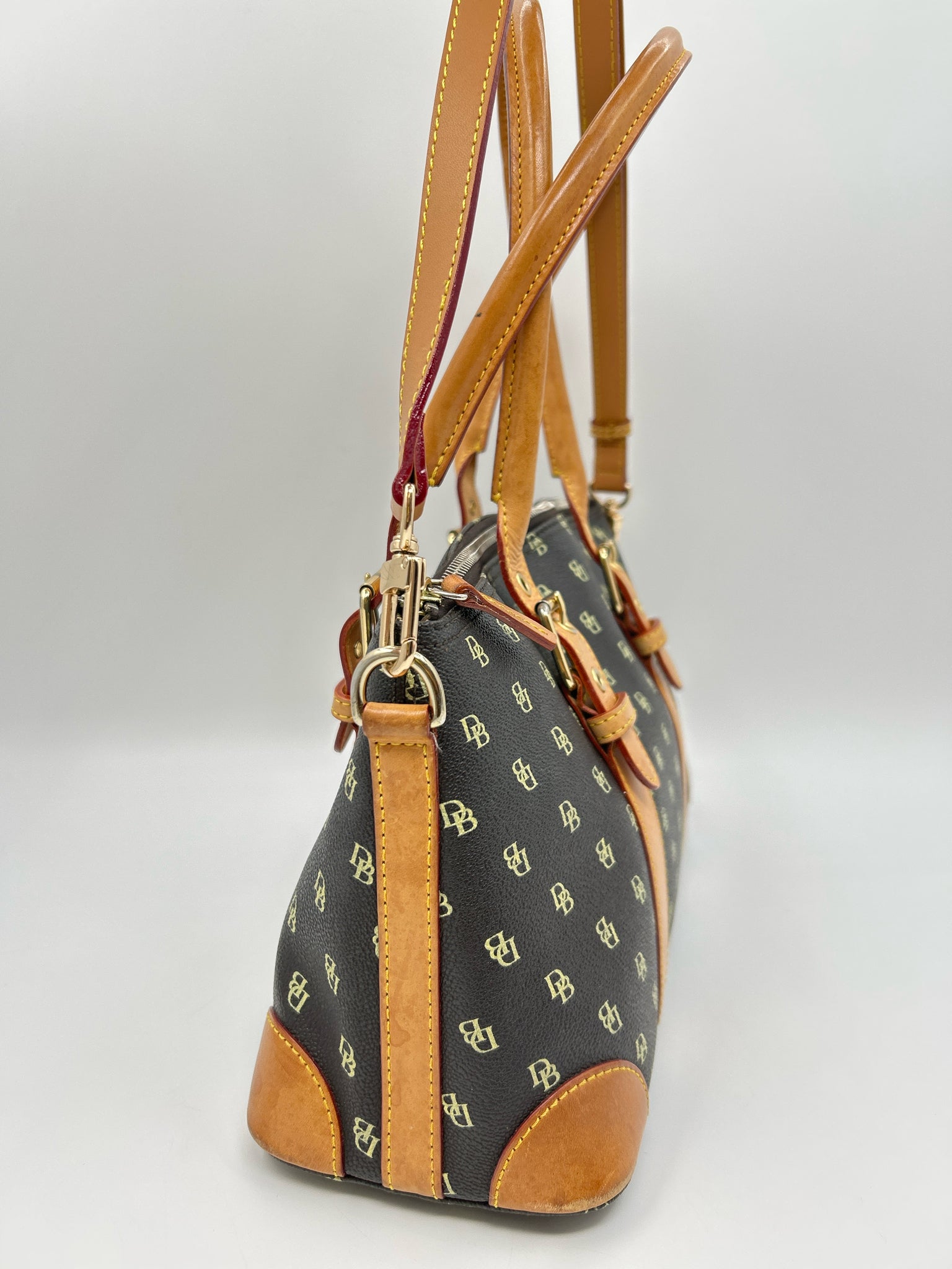 DOONEY & BOURKE BLACK AND TAN Women Purse