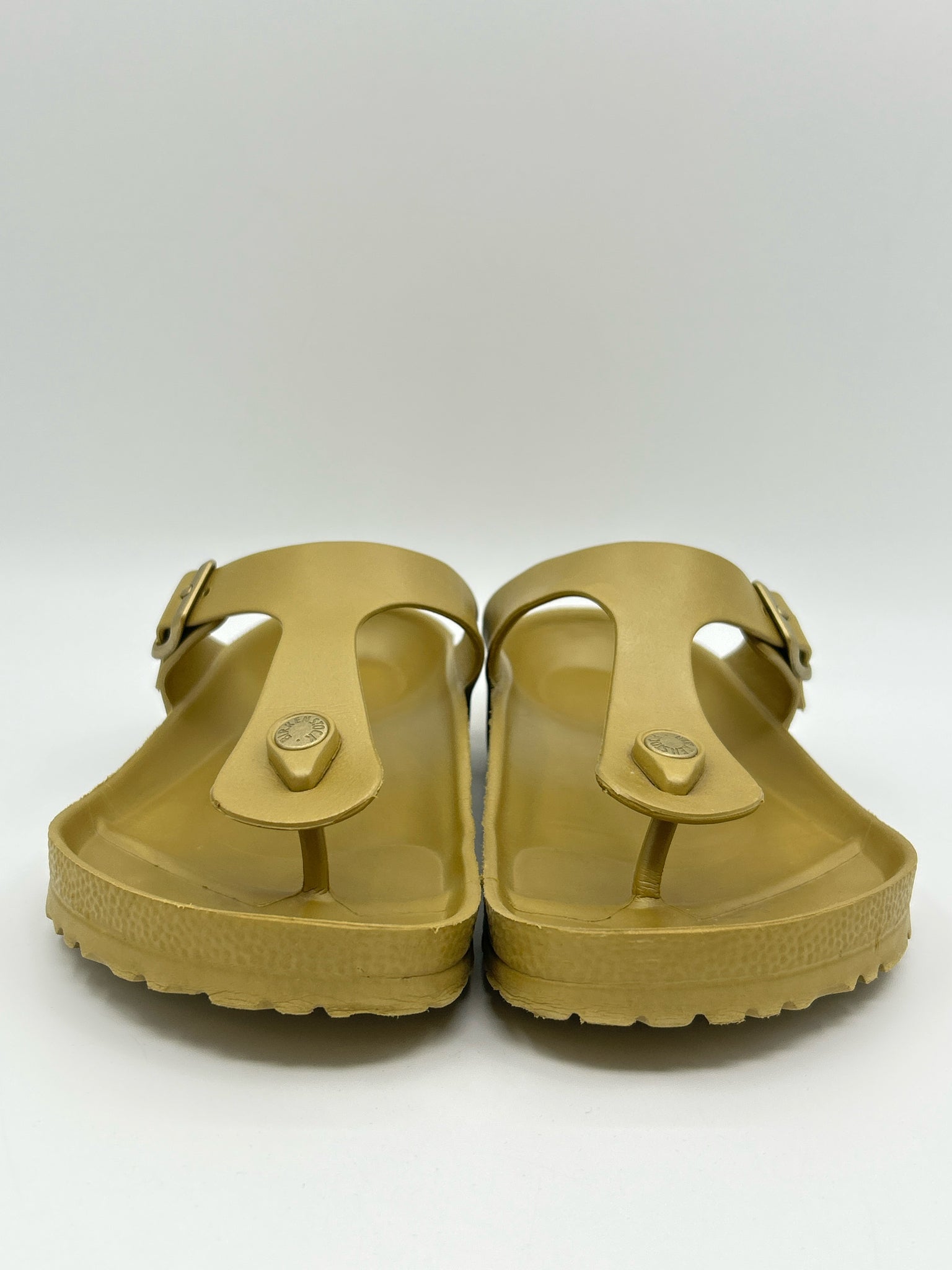 BIRKENSTOCK Size 11 Gold Women Sandal