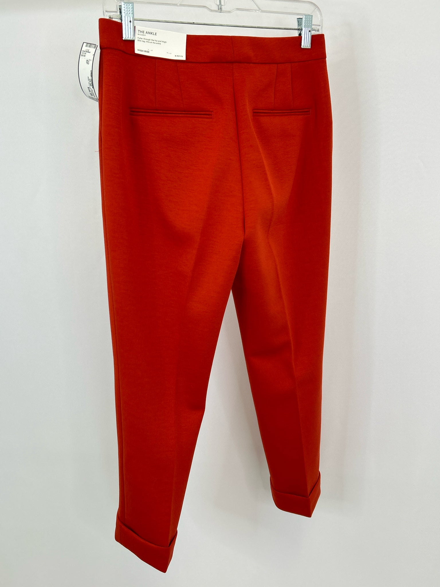 ANN TAYLOR NWT Size 6P Orange Women Pants