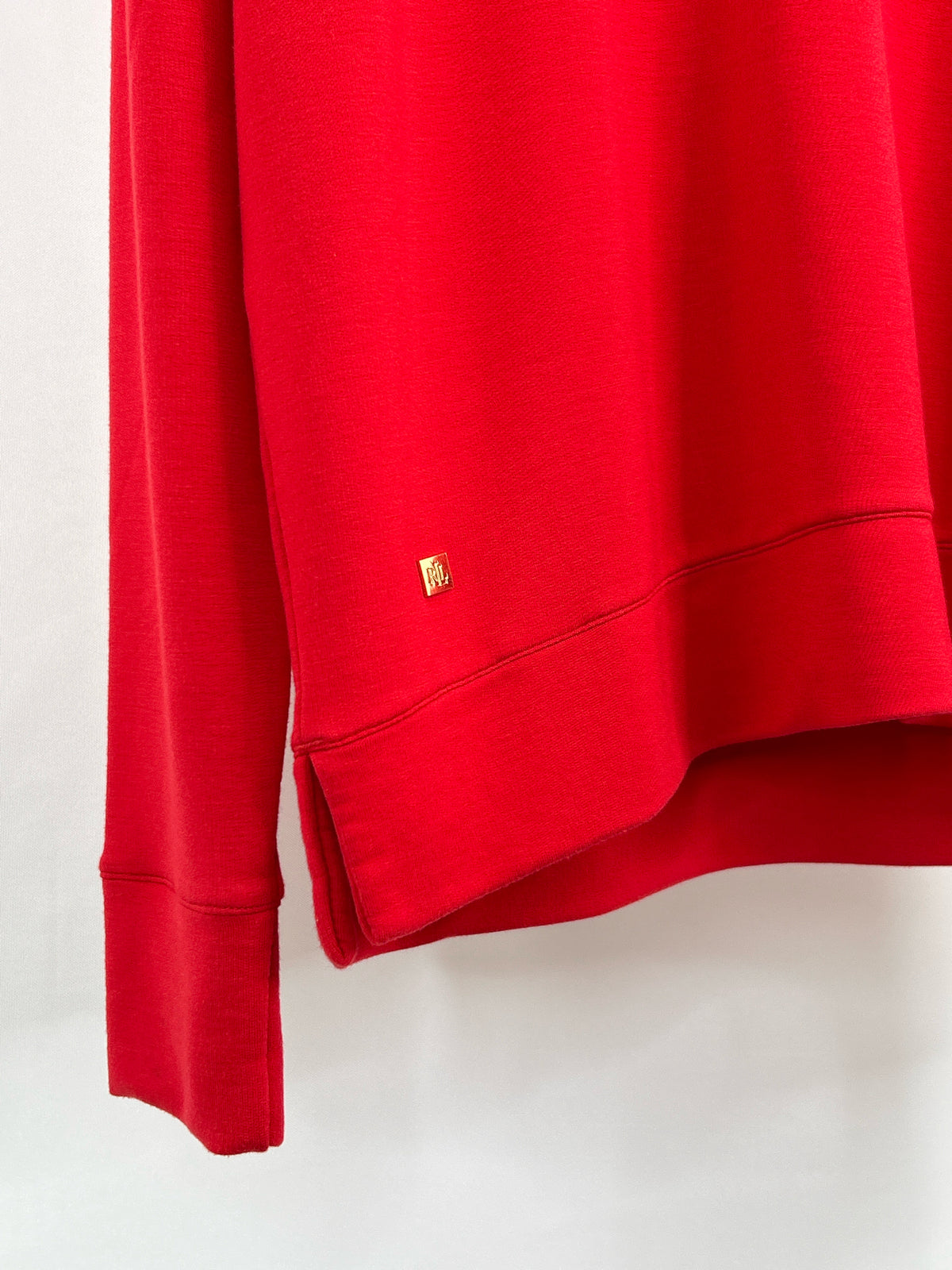 Lauren Ralph Lauren Size L Red Women Top
