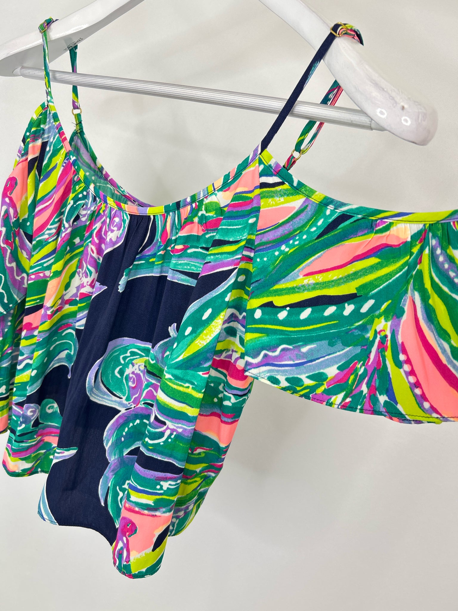 LILLY PULITZER Size 6 Multi-Color Women 2-Piece w/pants