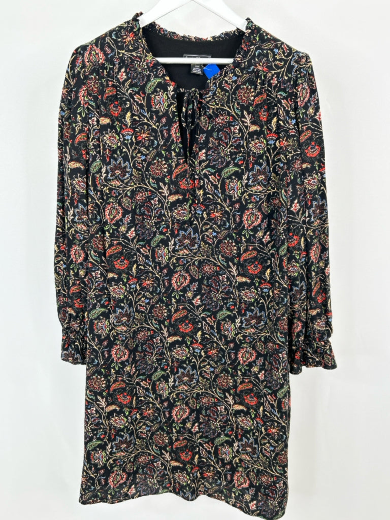 JESSICA HOWARD Size 20W Black Print Women's Dress