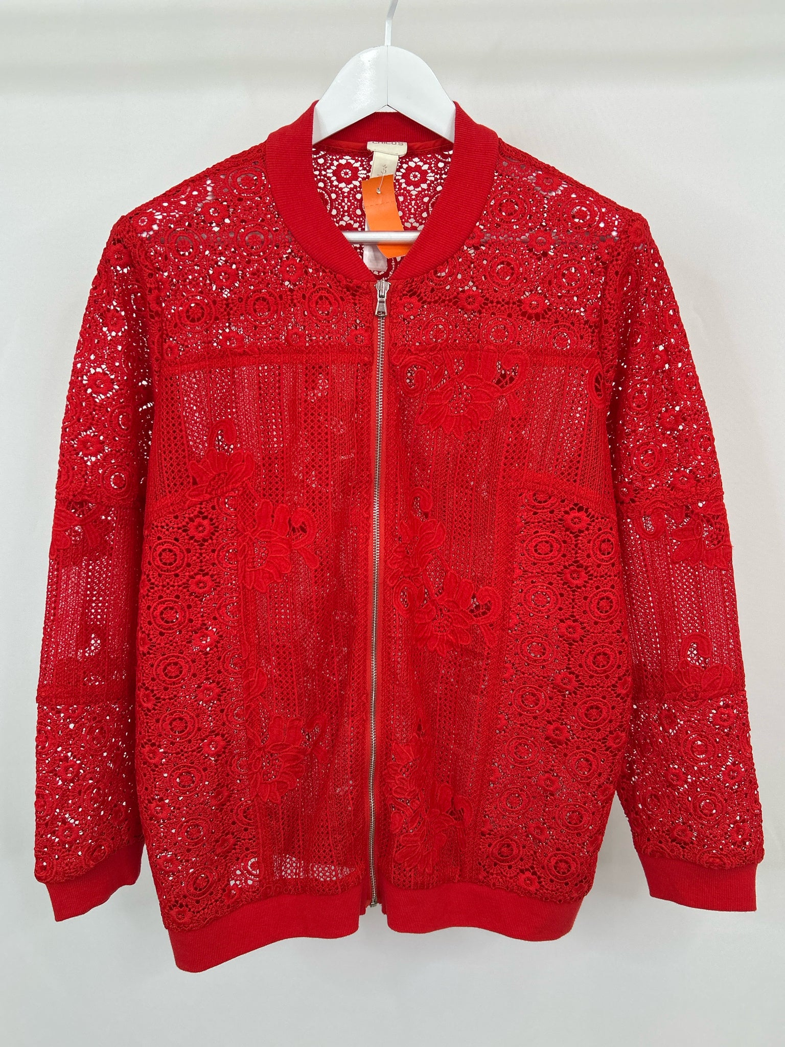 CHICO'S Size 16 Red Women Jacket