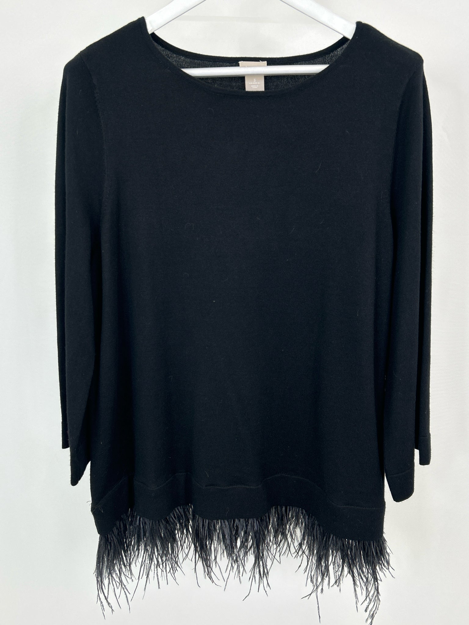 CHICO'S Size XL Black Women Sweater