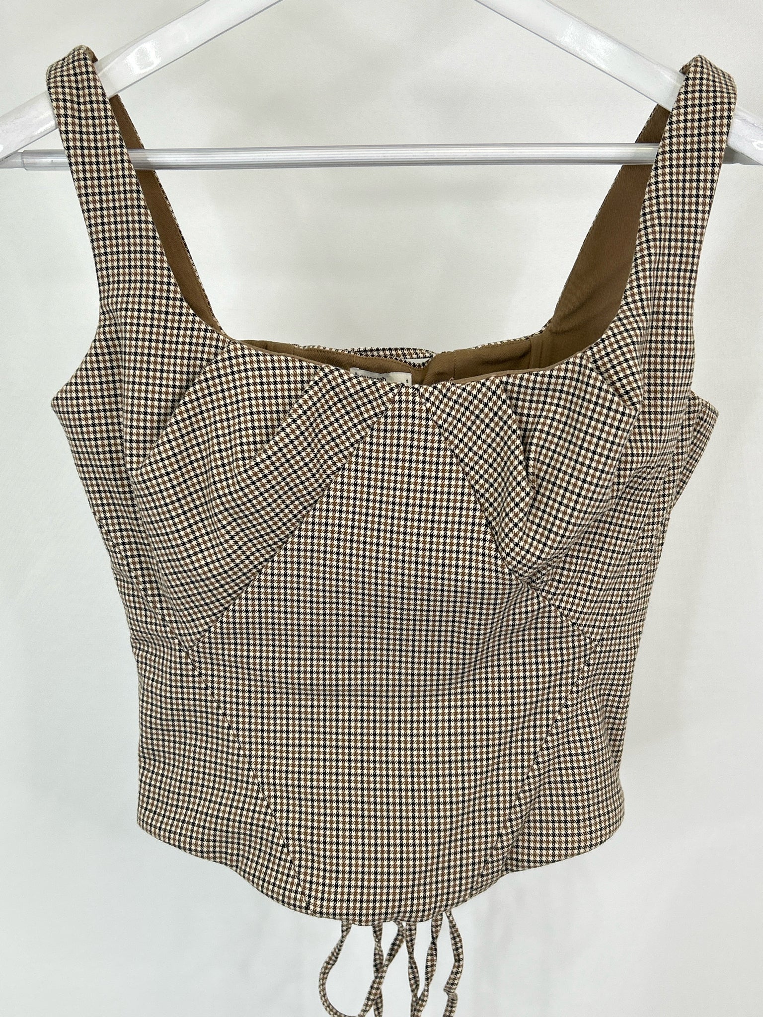 HOUSE OF CB Size S BROWN & BLACK Women Top