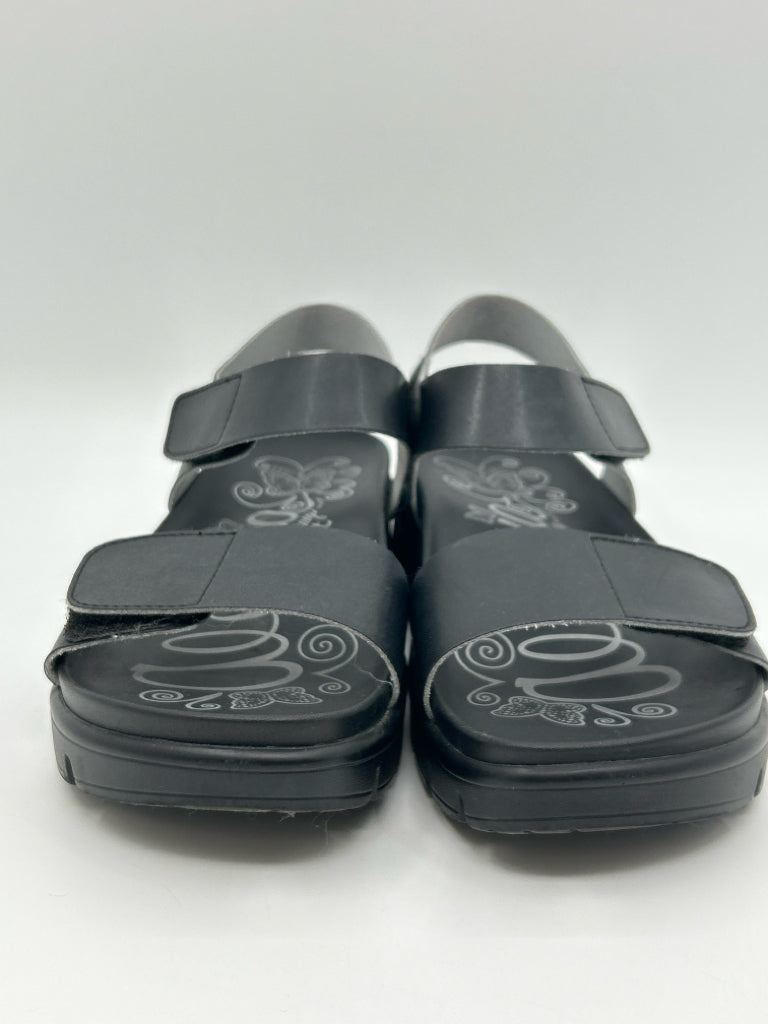 ALEGRIA EU Size 38 US Size 8-8.5 Black Women's Sandal