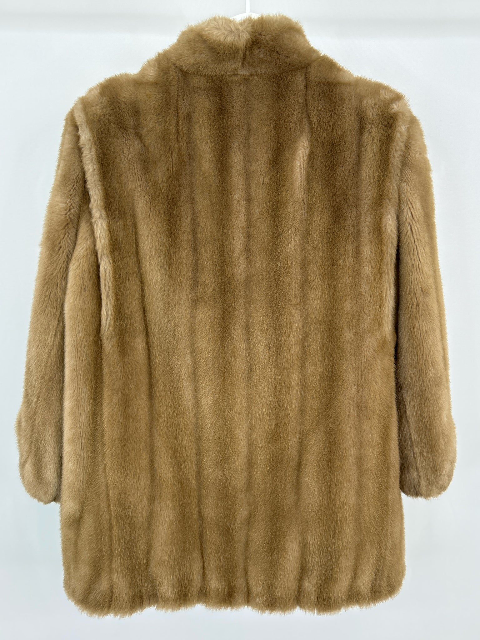 GRANDELLA Size 12 Beige Women Coat