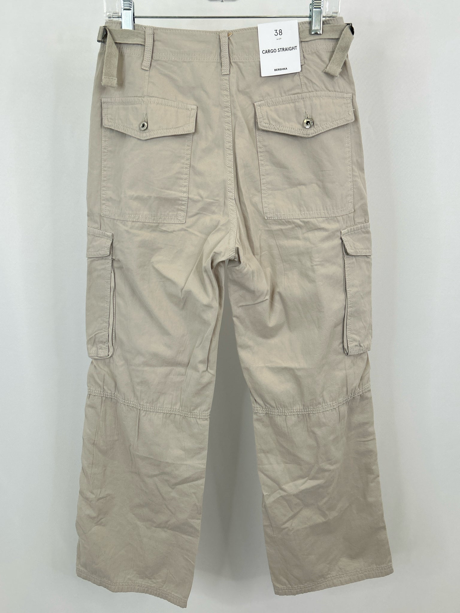 BERSHKA NWT Size 6 Beige Women Pants