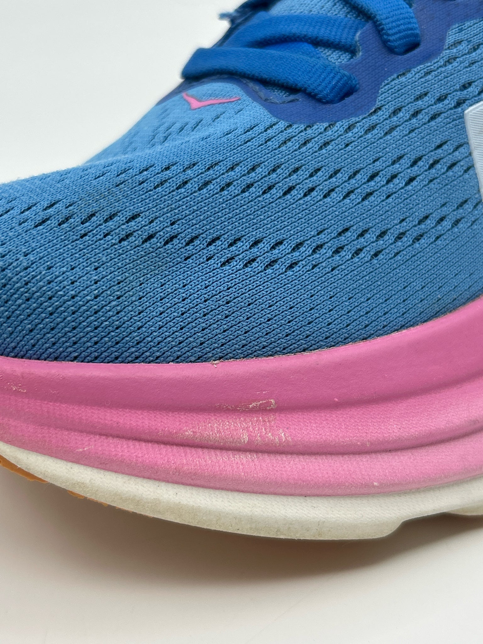 HOKA Size 6B BLUE AND PINK Women Sneakers