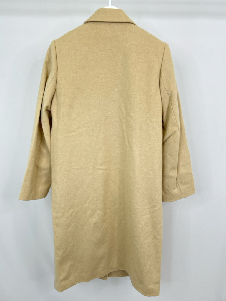 QUINCE Women Size L Camel Coat