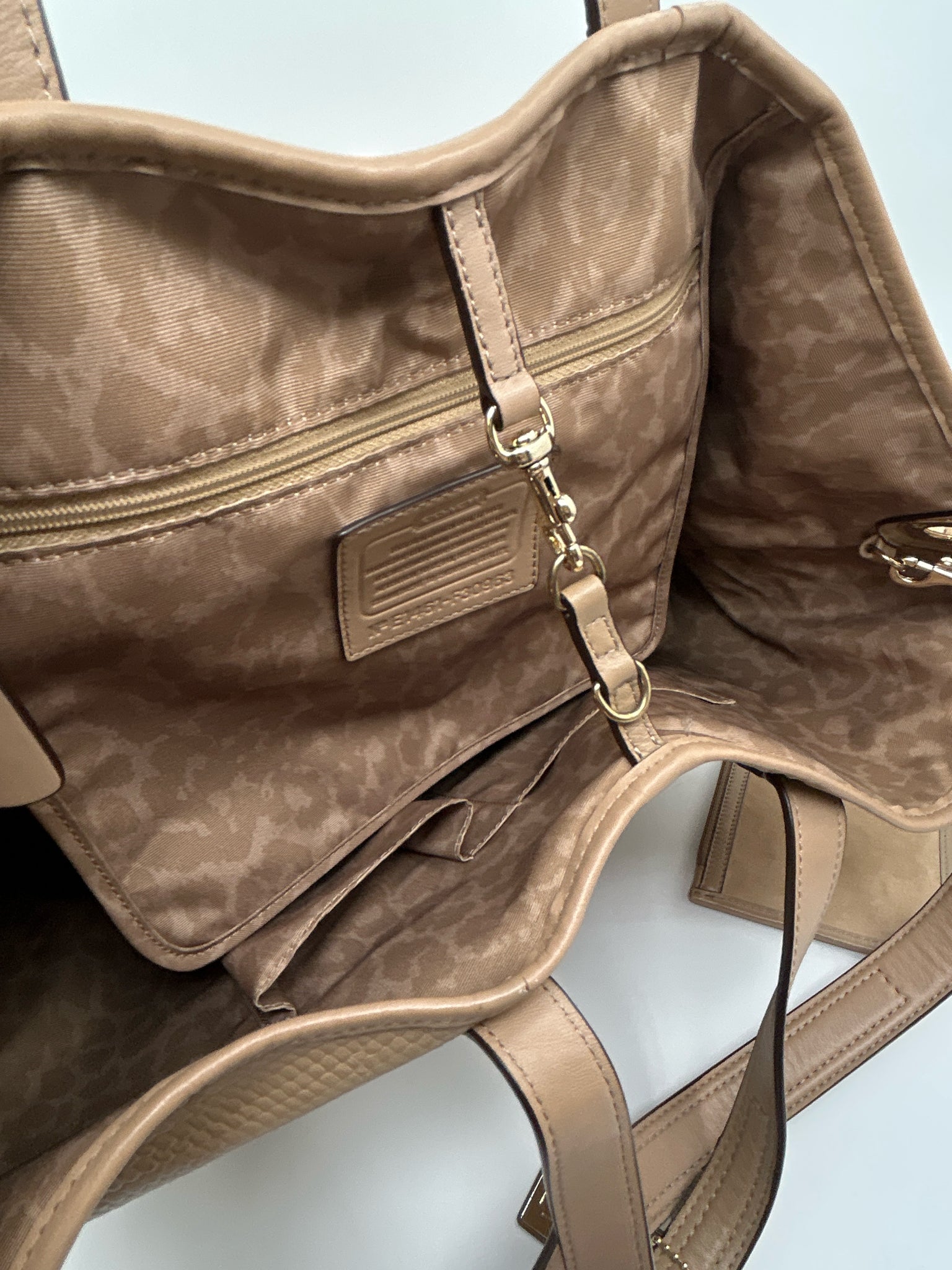 COACH Beige Women Tote