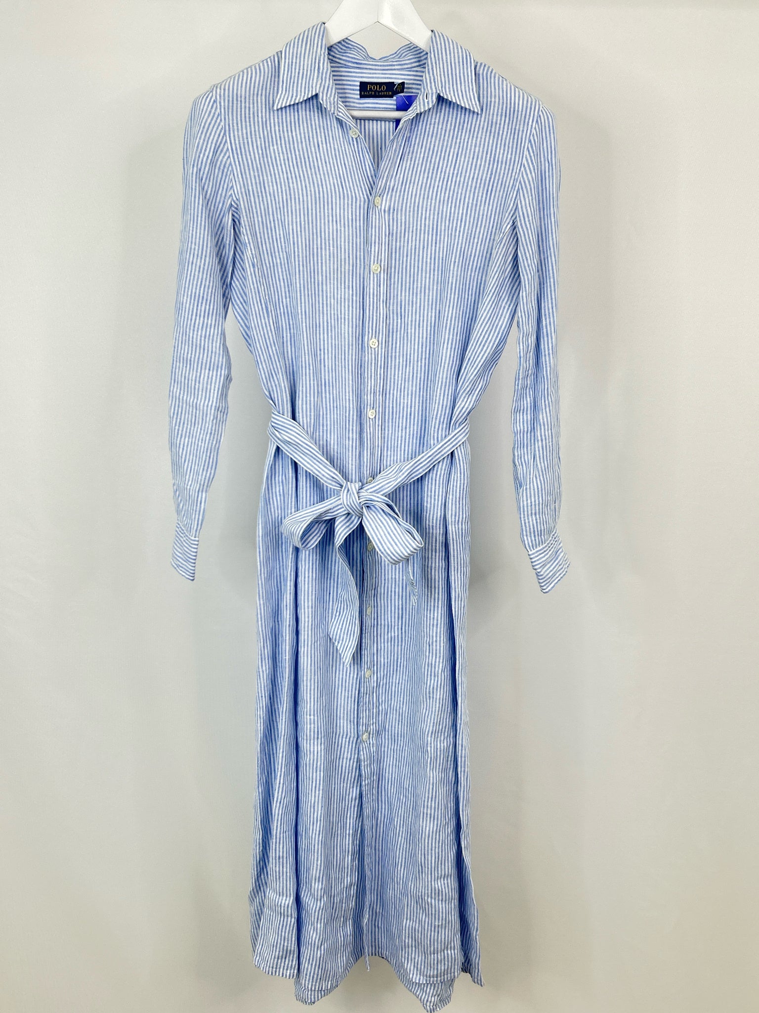 POLO Ralph Lauren Size 6 blue and white Women Dress