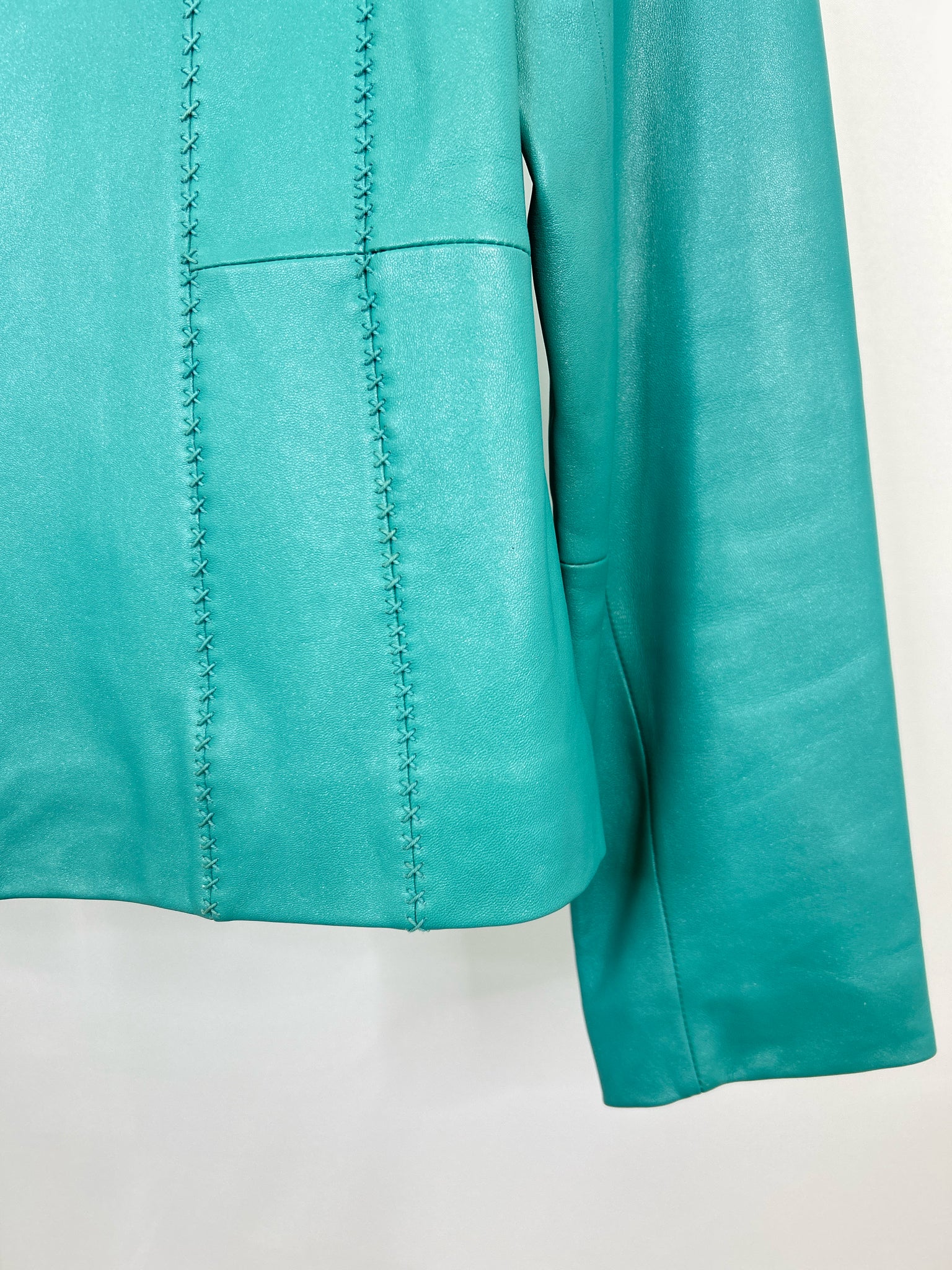 SAGUARO Size L Turqouise Women Jacket