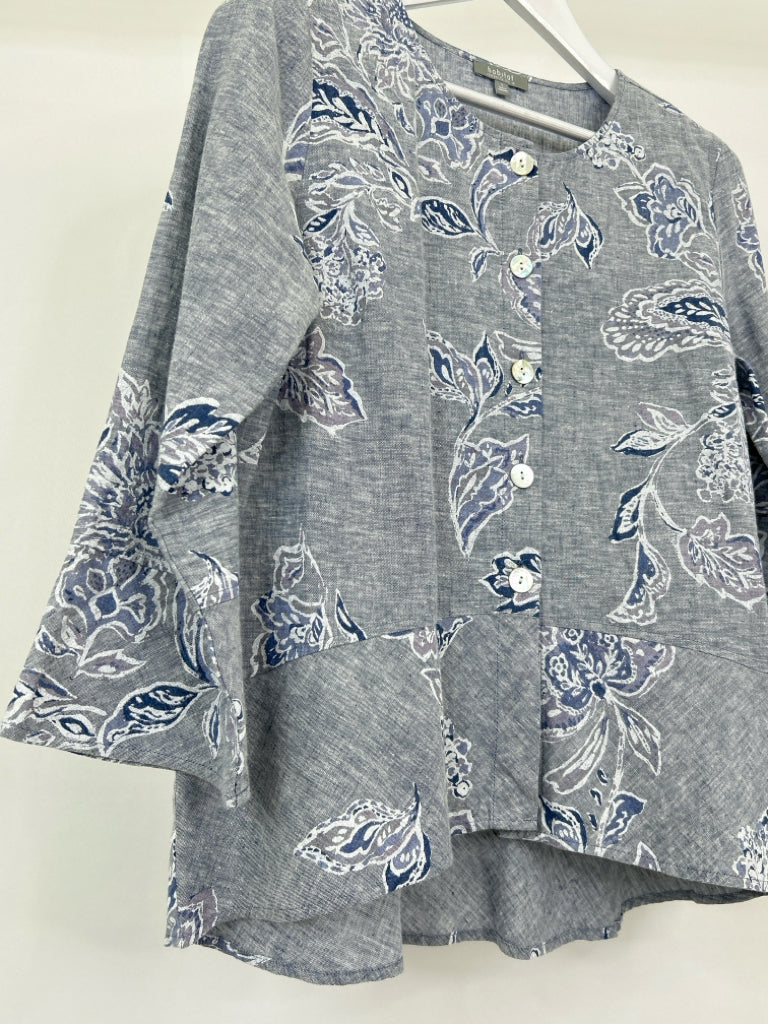 HABITAT Size S Blue floral Jacket