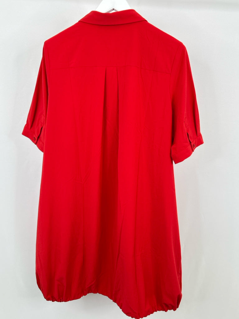 CHICO'S Size 2 US Size L Red Dress