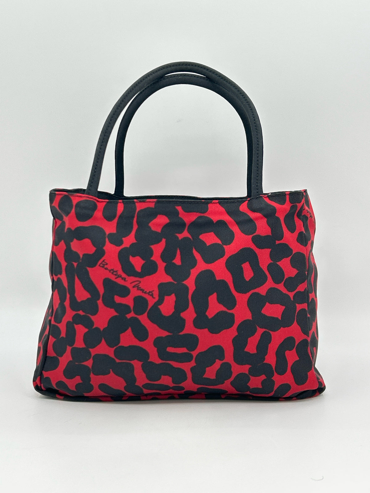 BOTTEGA VENETA Black & Red Women Tote