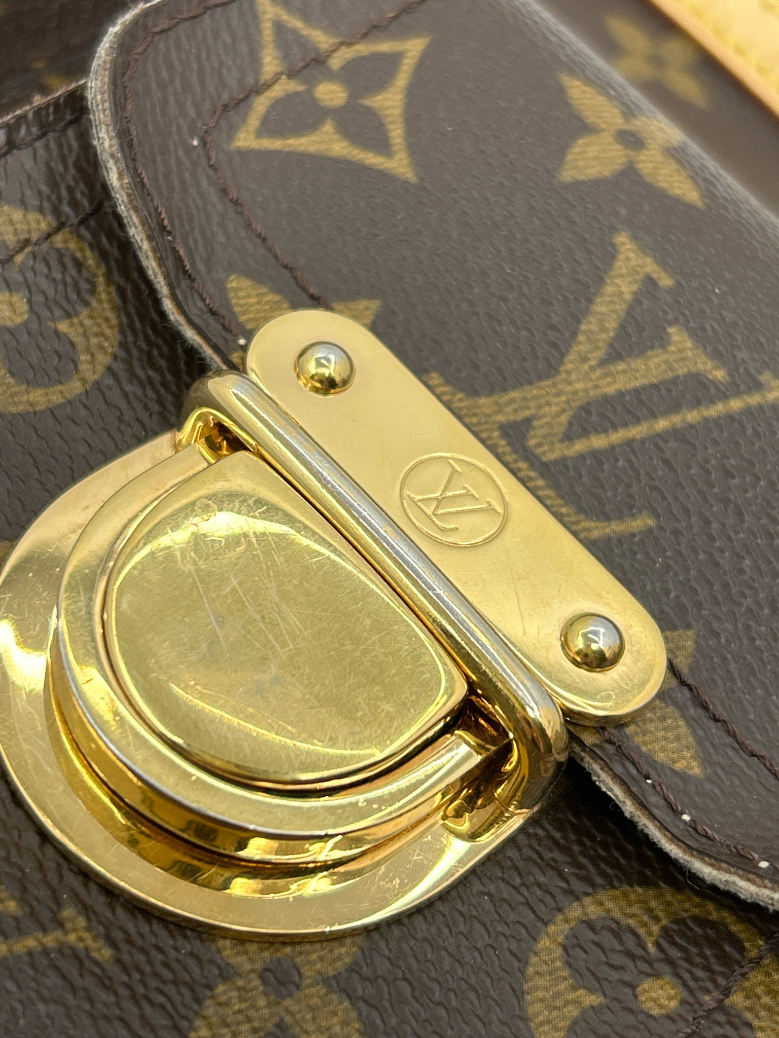 LOUIS VUITTON BROWN MONOGRAM Women Purse