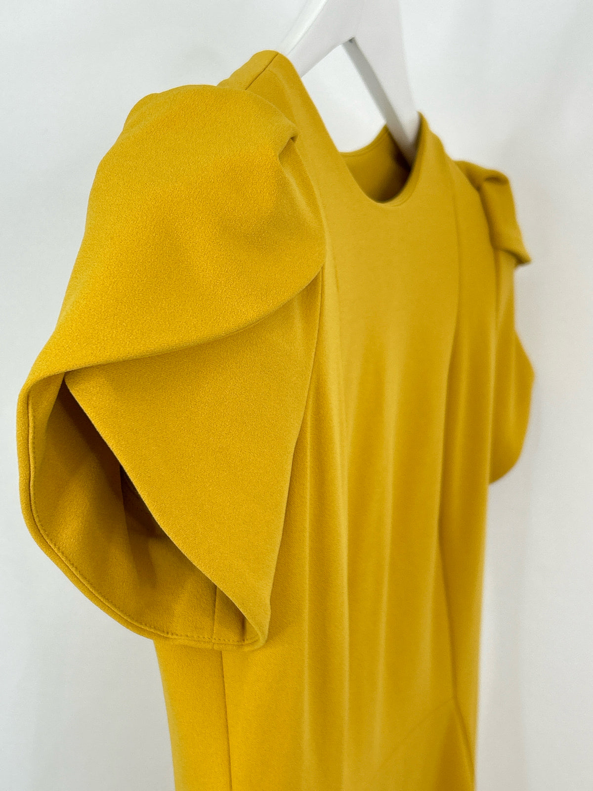 CALVIN KLEIN Size 4 Yellow Women Dress