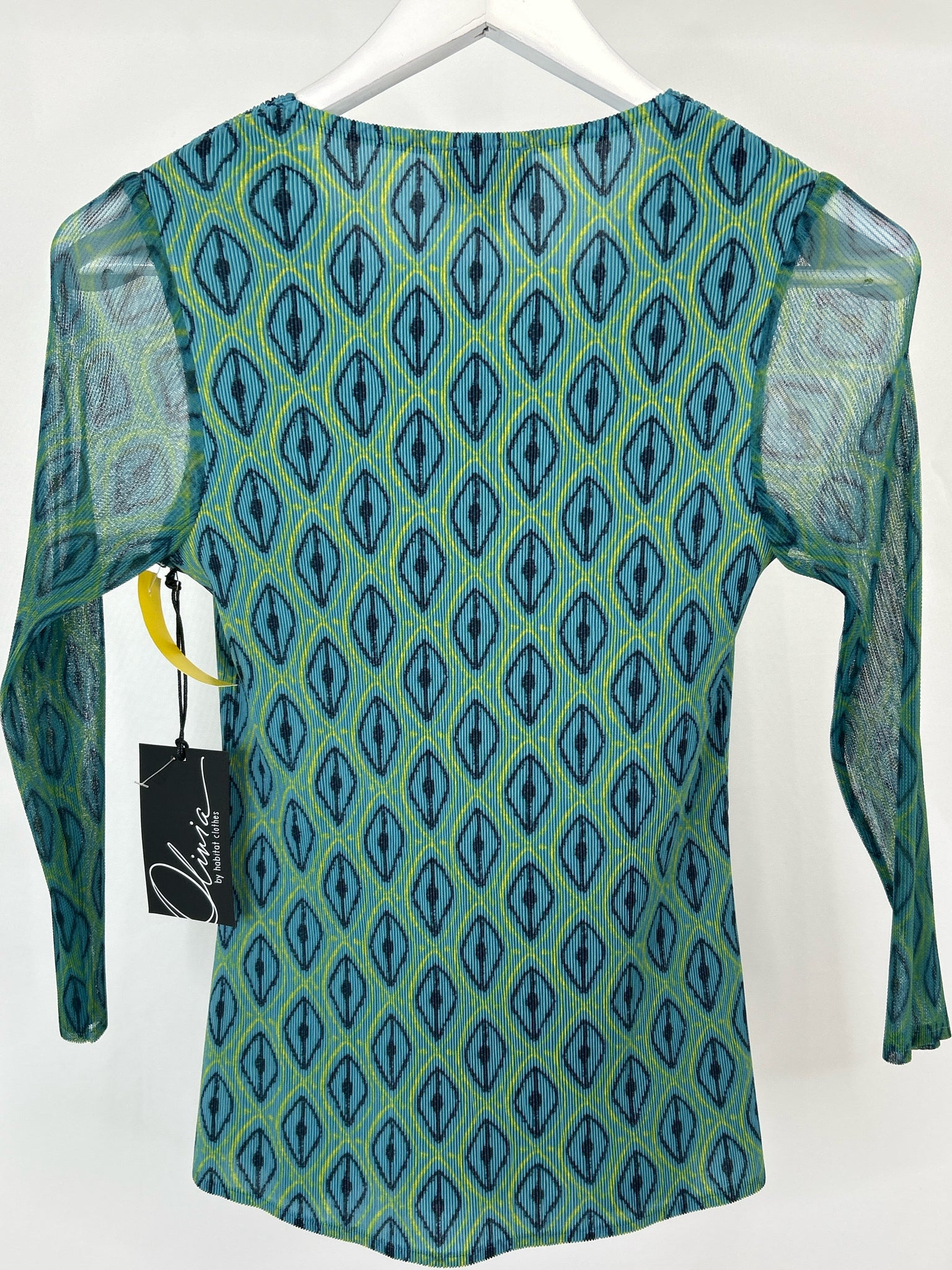 OLIVIA BY HABITAT CLOTHES Size S TEAL AND BLUE Women Top