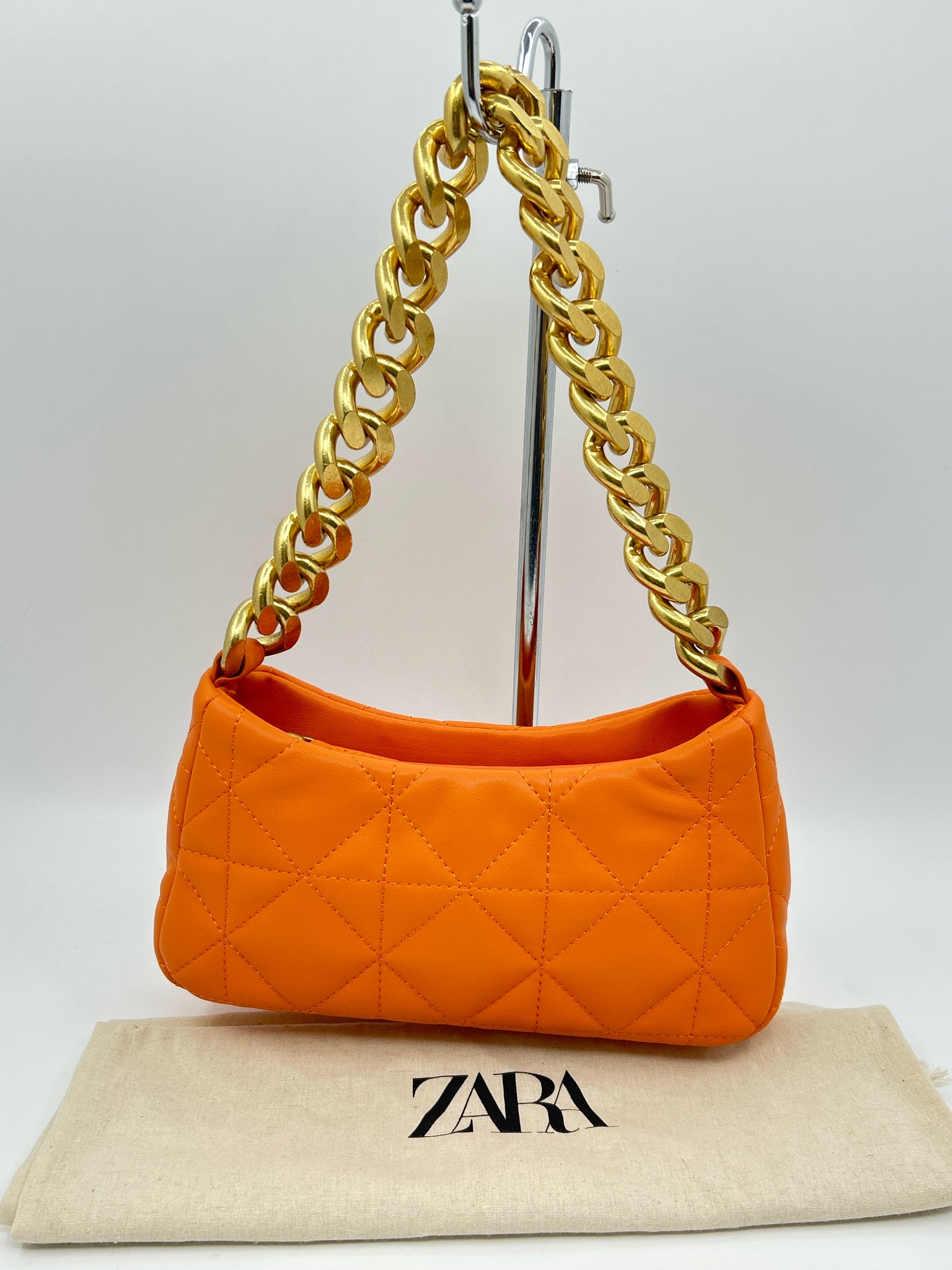 MANGO MNG Orange Women Purse