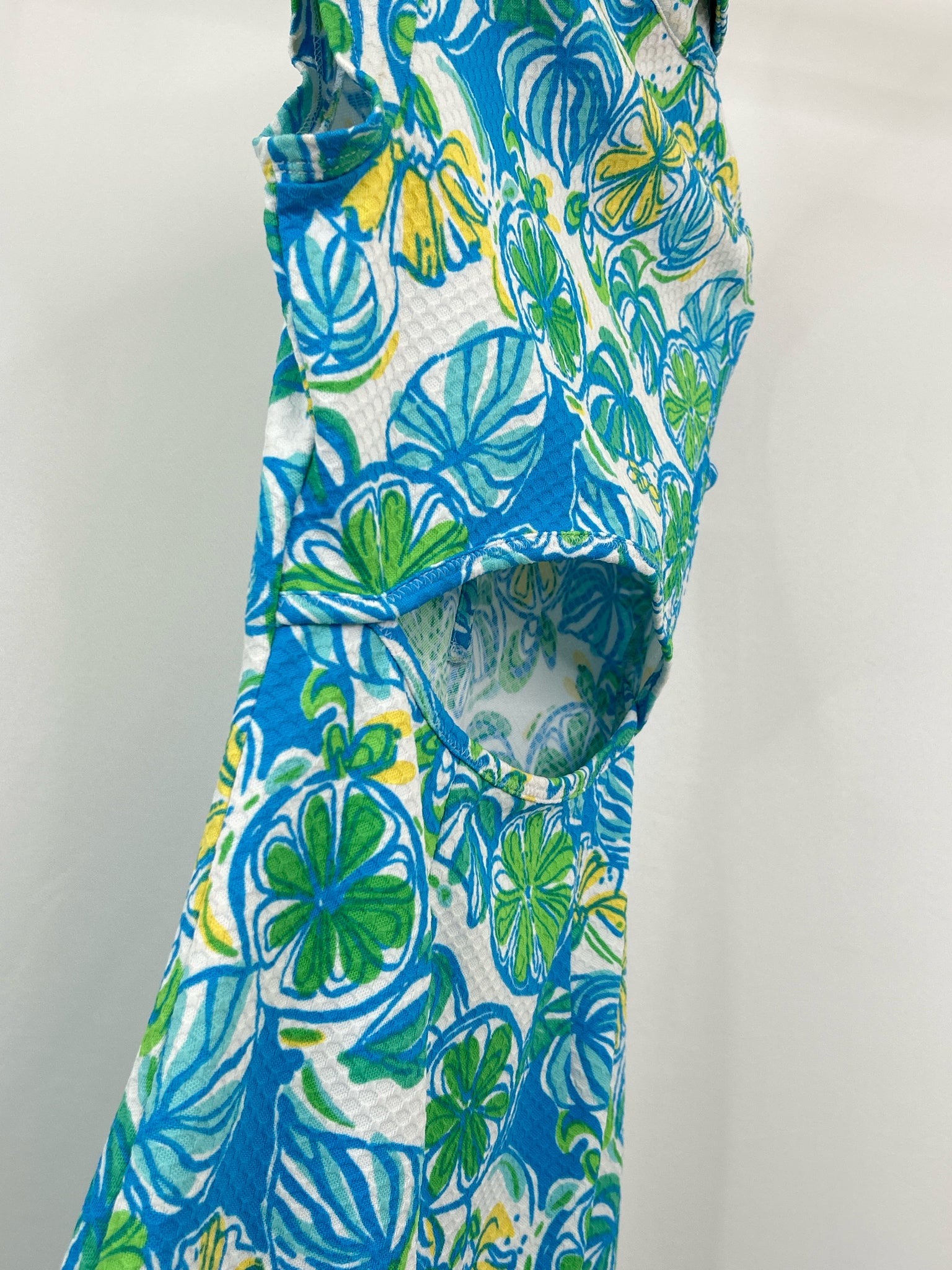 LILLY PULITZER Size S BLUE AND GREEN Women's Dress