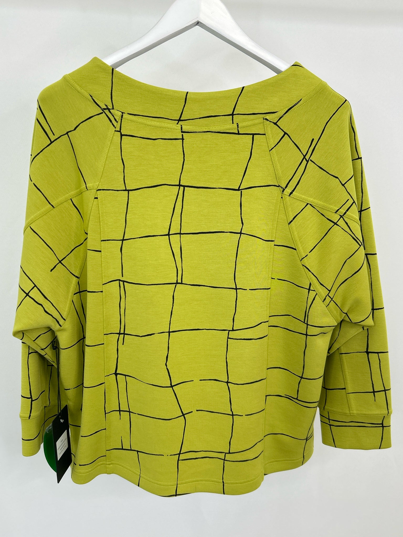 OLIVIA BY HABITAT CLOTHES Size S GREEN AND BLACK Women Pullover
