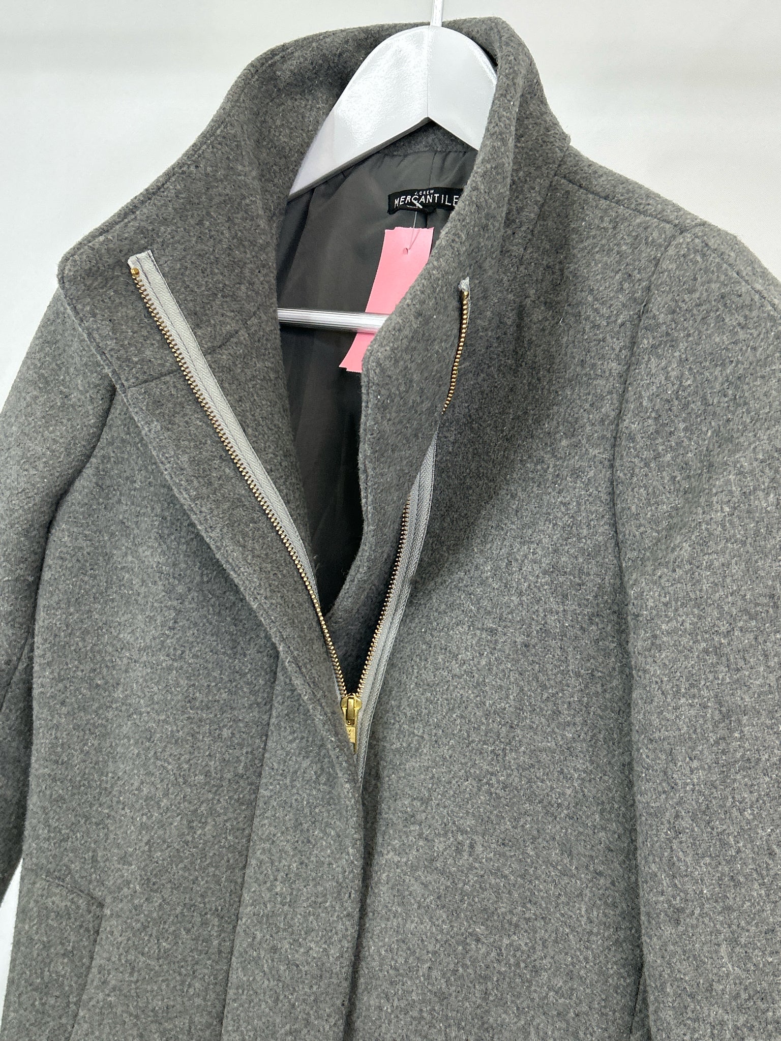 J. CREW Size 0 Gray Women Coat