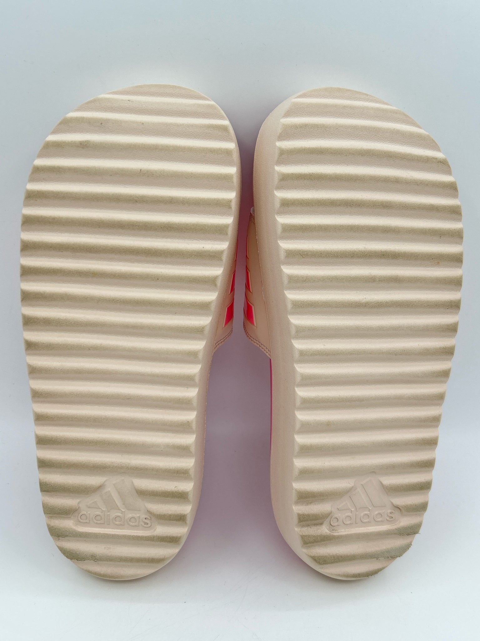ADIDAS Size 7 PINK AND BEIGE Women Sandal