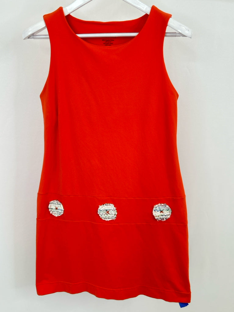 Out 2 Launch Size 8 Orange Women's Dress
