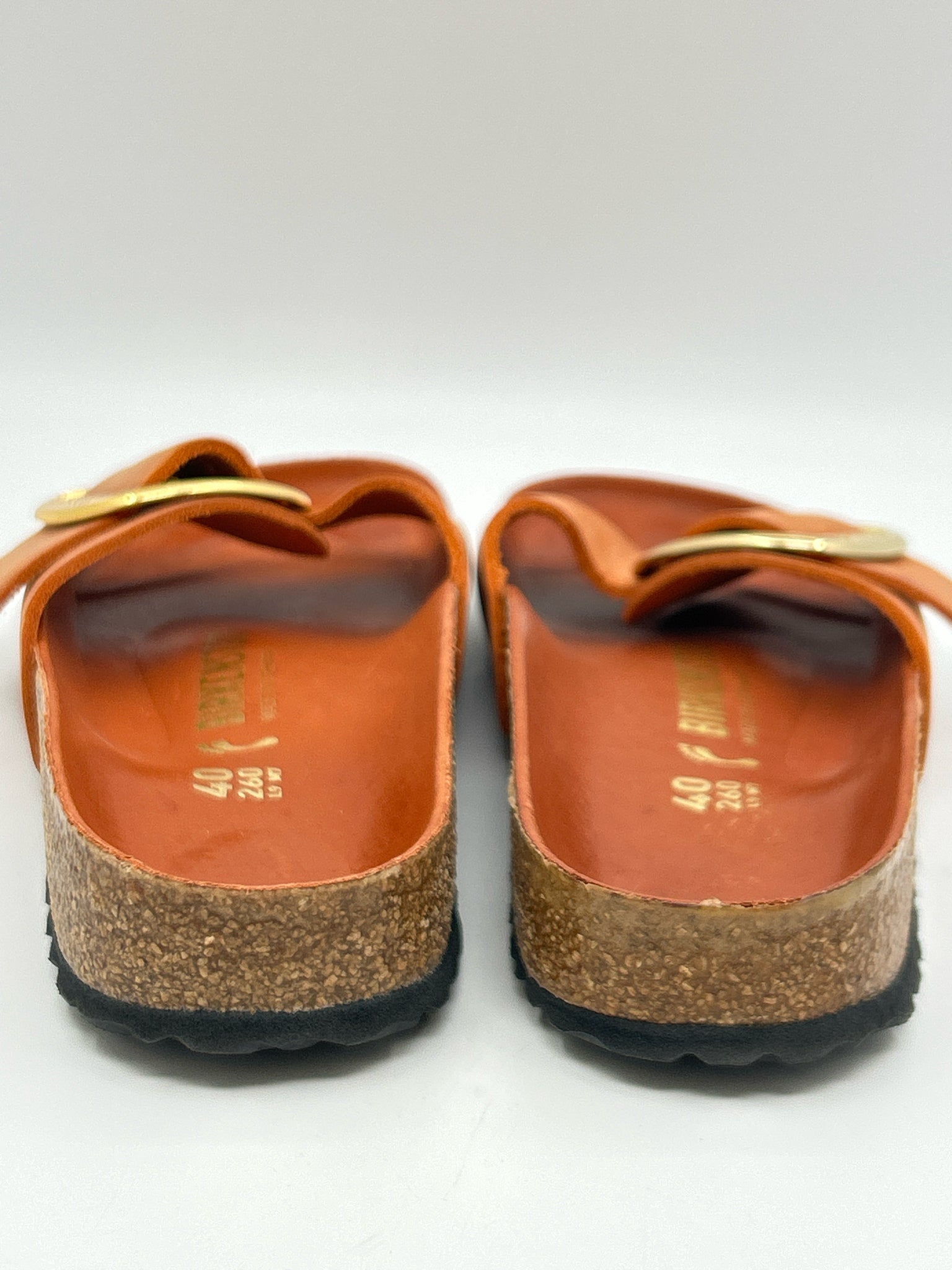 BIRKENSTOCK Size 9 Orange Women Sandal