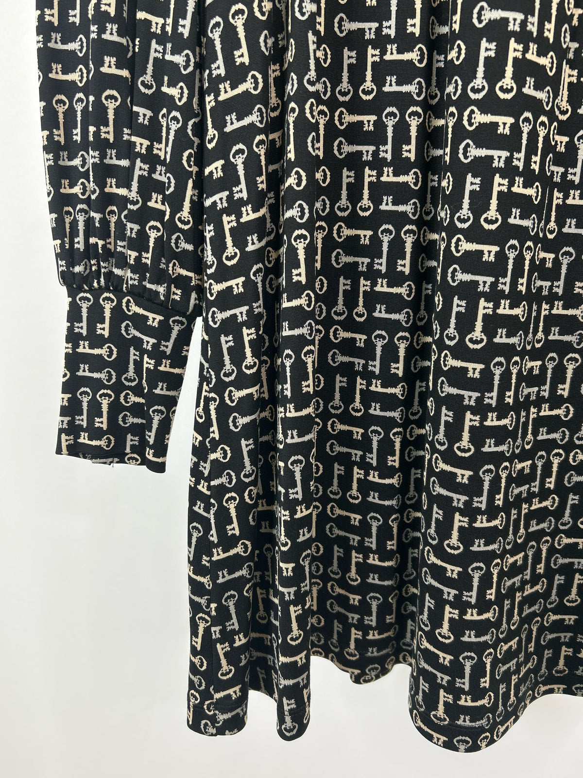 JUICY COUTURE Size M Black Print Women Dress