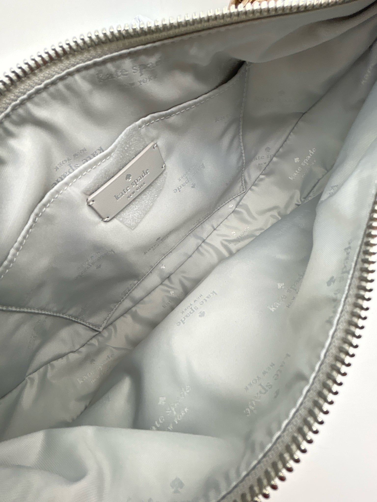 KATE SPADE Silver Metallic Women Purse NWT