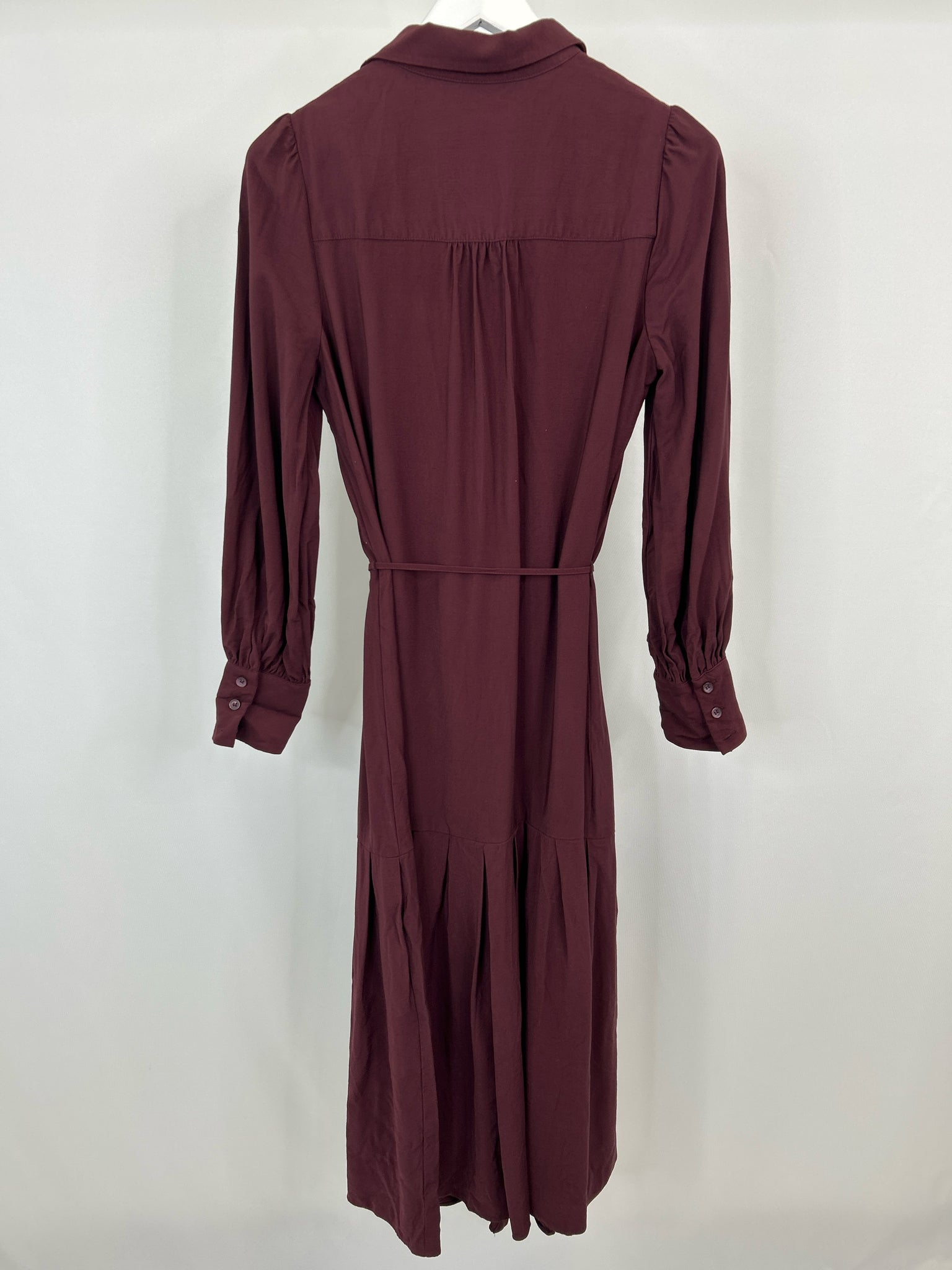 LOFT Size 6 Burgundy Women Dress