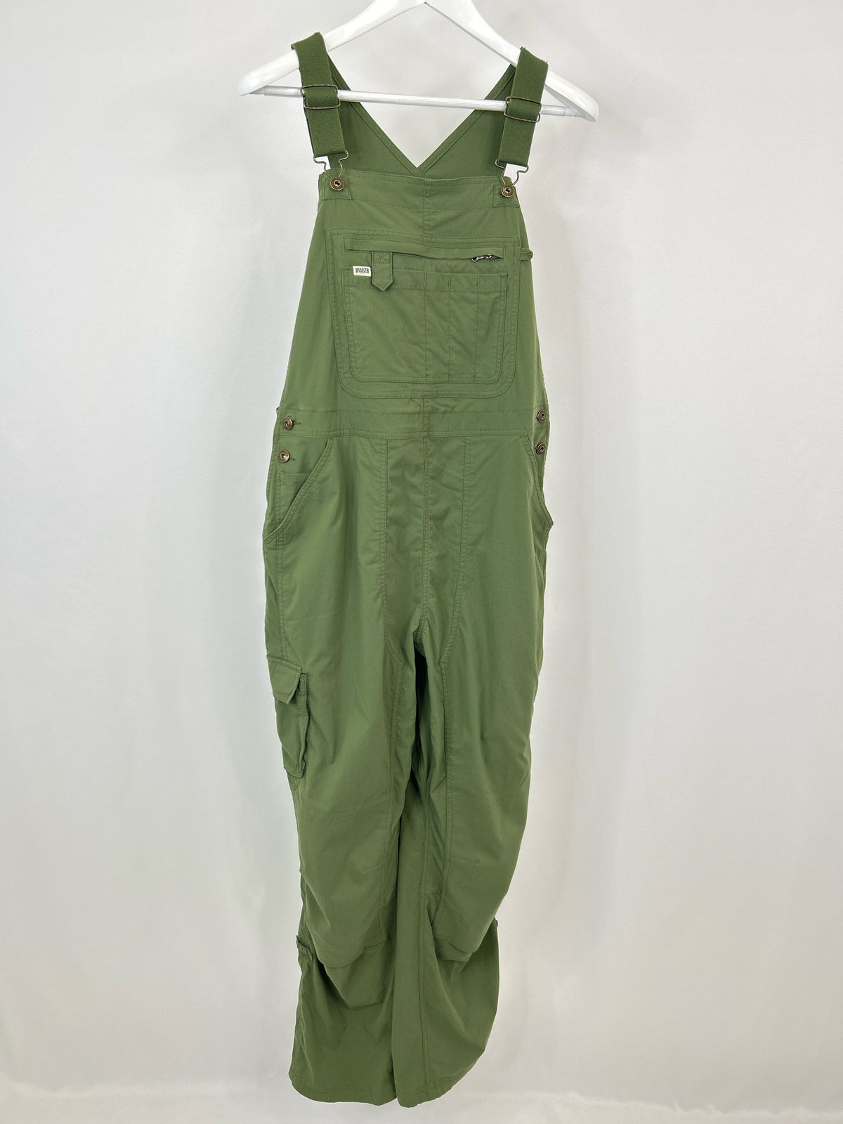 DULUTH TRADING COMPANY Size L ARMY GREEN Women Overall