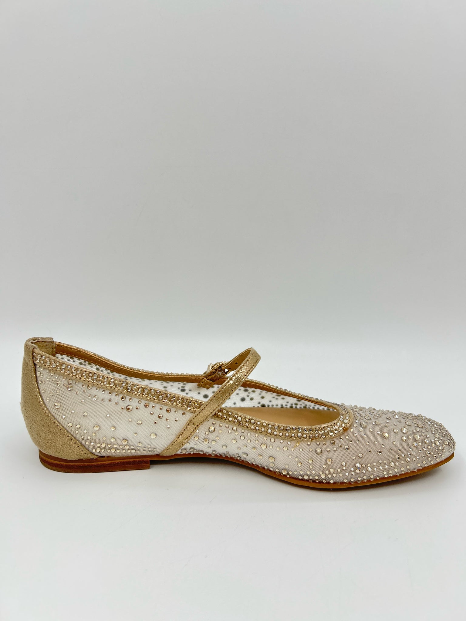 DOLCE VITA Size 7 Gold Women Flats