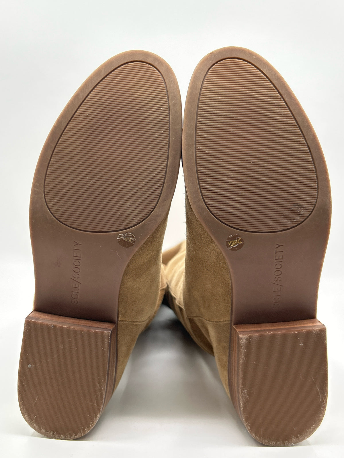 SOLE SOCIETY Size 10M Light Brown Women Boots