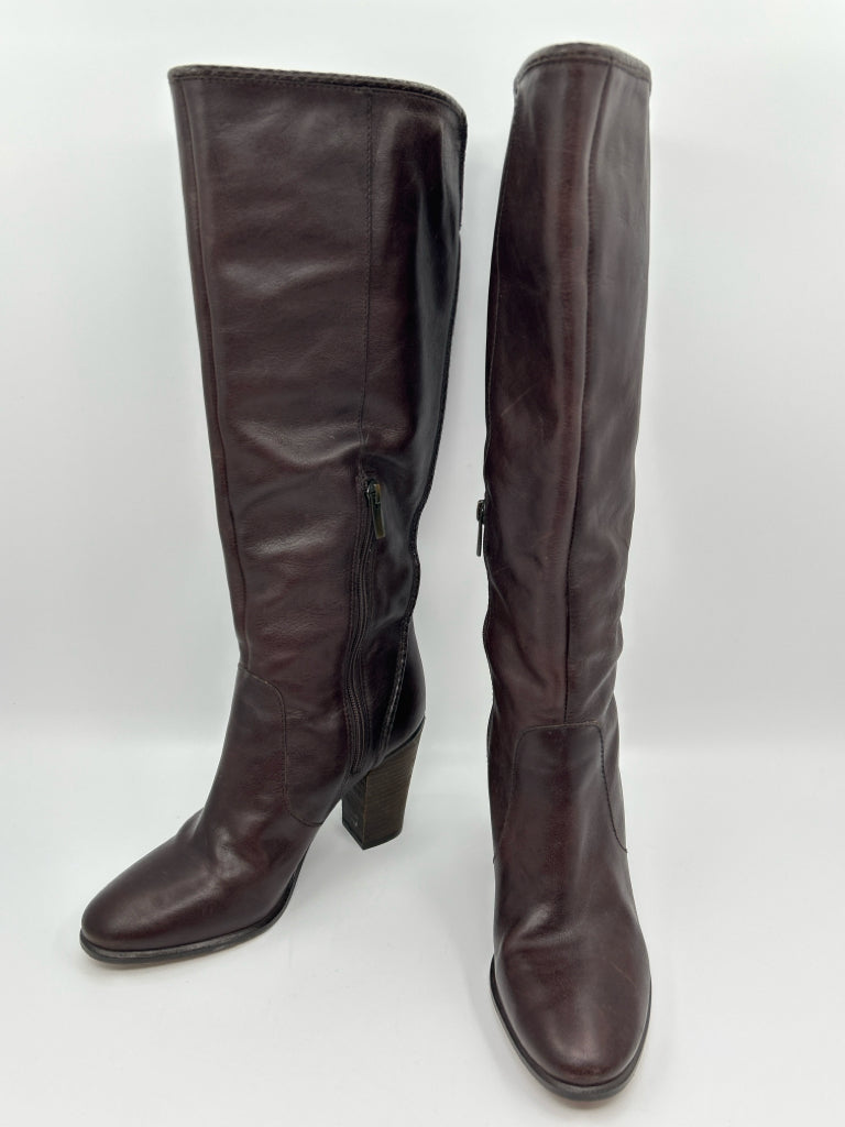 VINCE CAMUTO Women Size 8.5M DARK BROWN Boots