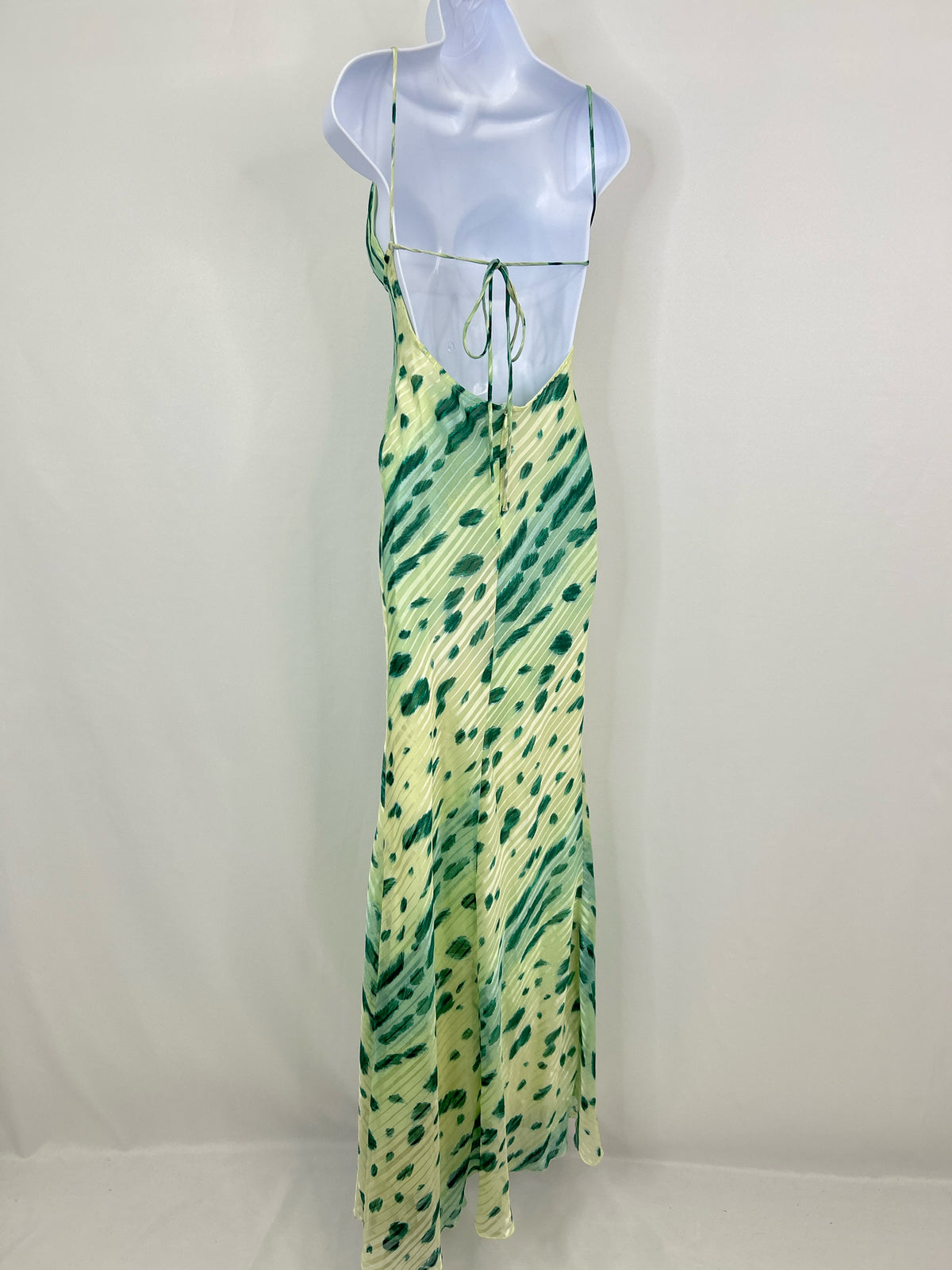 ASOS Size 2 Green Print Women Dress